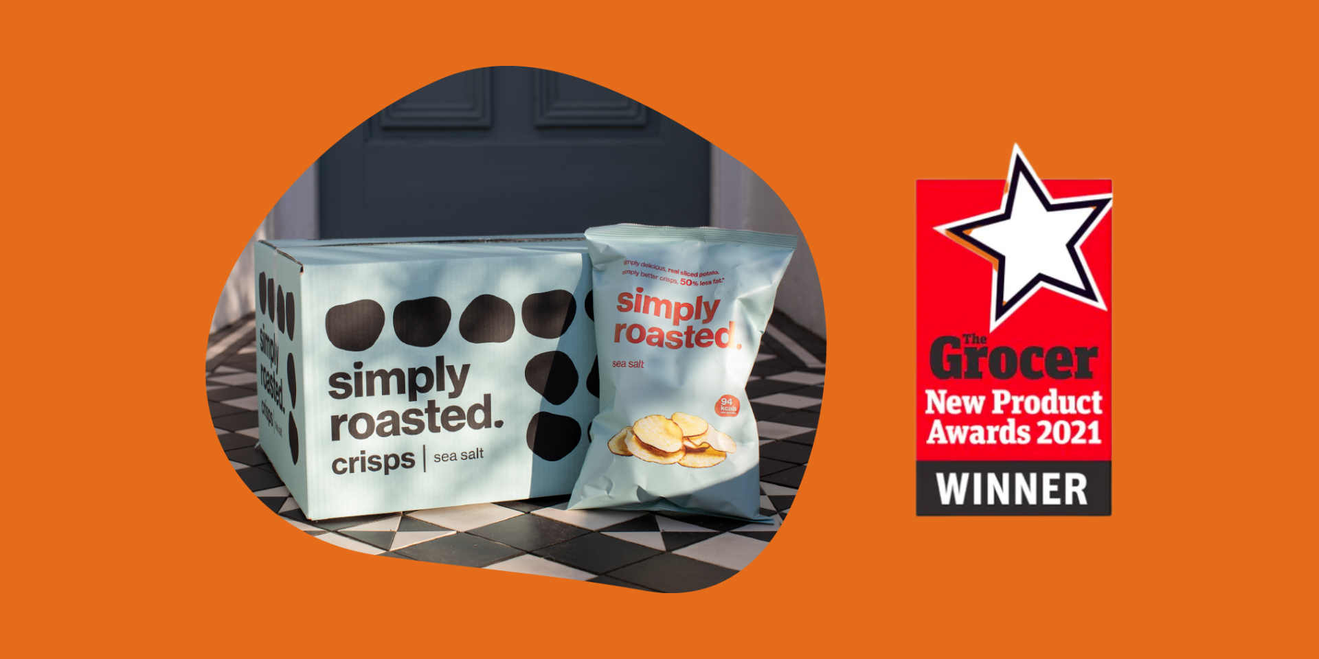sea salt wins The Grocer new product award 2021 for crisps
